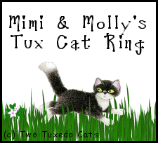 Mimi and Molly's Tux Cat Ring